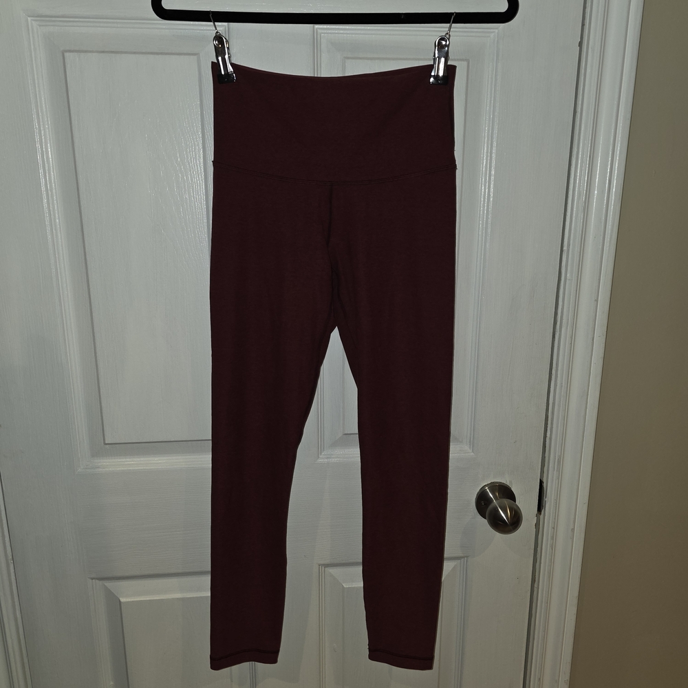 TNA TnAction Burgundy High-Waisted Leggings